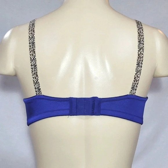36B Warner's 1281 Secret Makeover Lift Wire-Free Bra Blue NWT - Picture 4 of 4